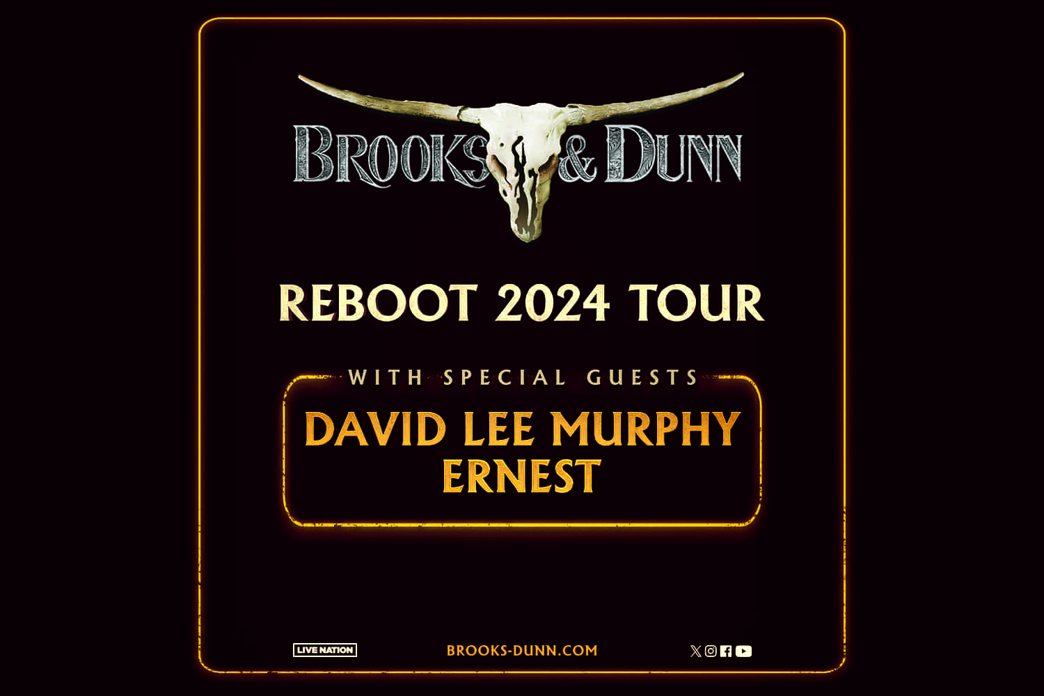 brooks and dunn tour 2023 playlist